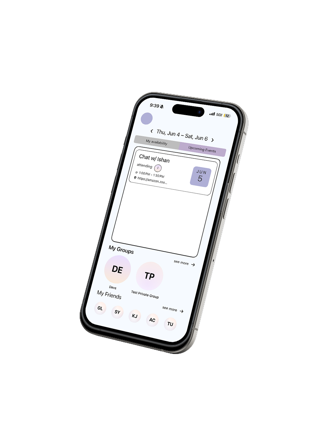 Sync App Screen 1